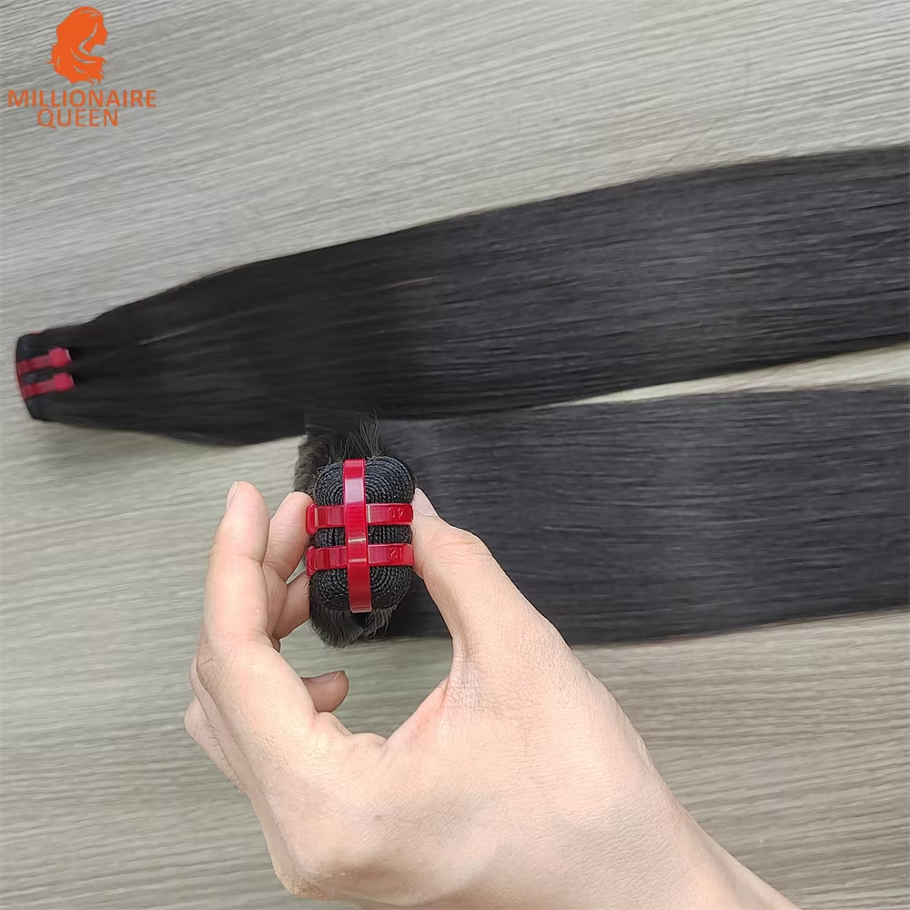 20A Super Double Drawn Virgin Straight Weaving Bundles Raw Human Hair Vietnamese Unprocessed Hair Extensions Millionaire Queen - Image 4