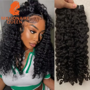 3C4A Burmese Curly Hair Bundles Virgin Human Hair Burmese Vietnamese Raw Human Hair Extensions