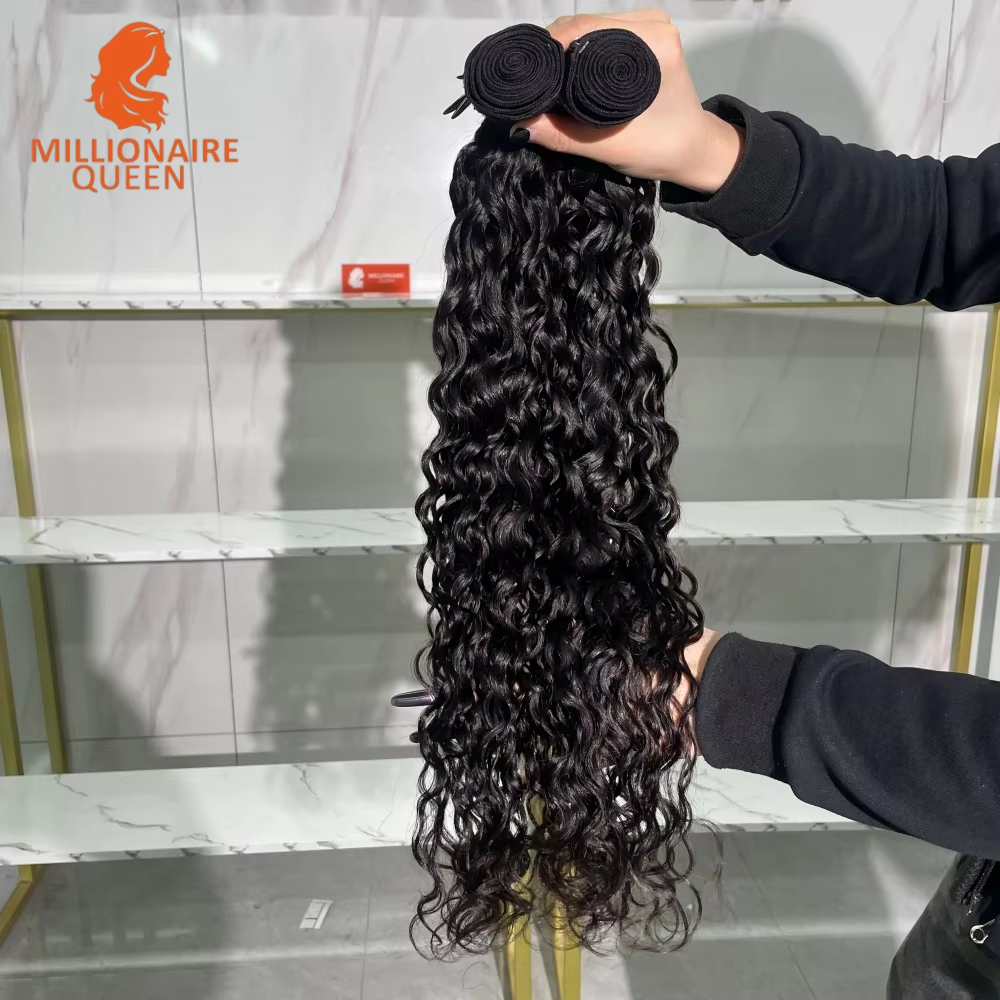 12A Ocean Wave Bundles 100% Virgin Human Hair Quality Double Drawn Vietnamese Hairs Extensions On Clearance Millionaire Queen - Image 5