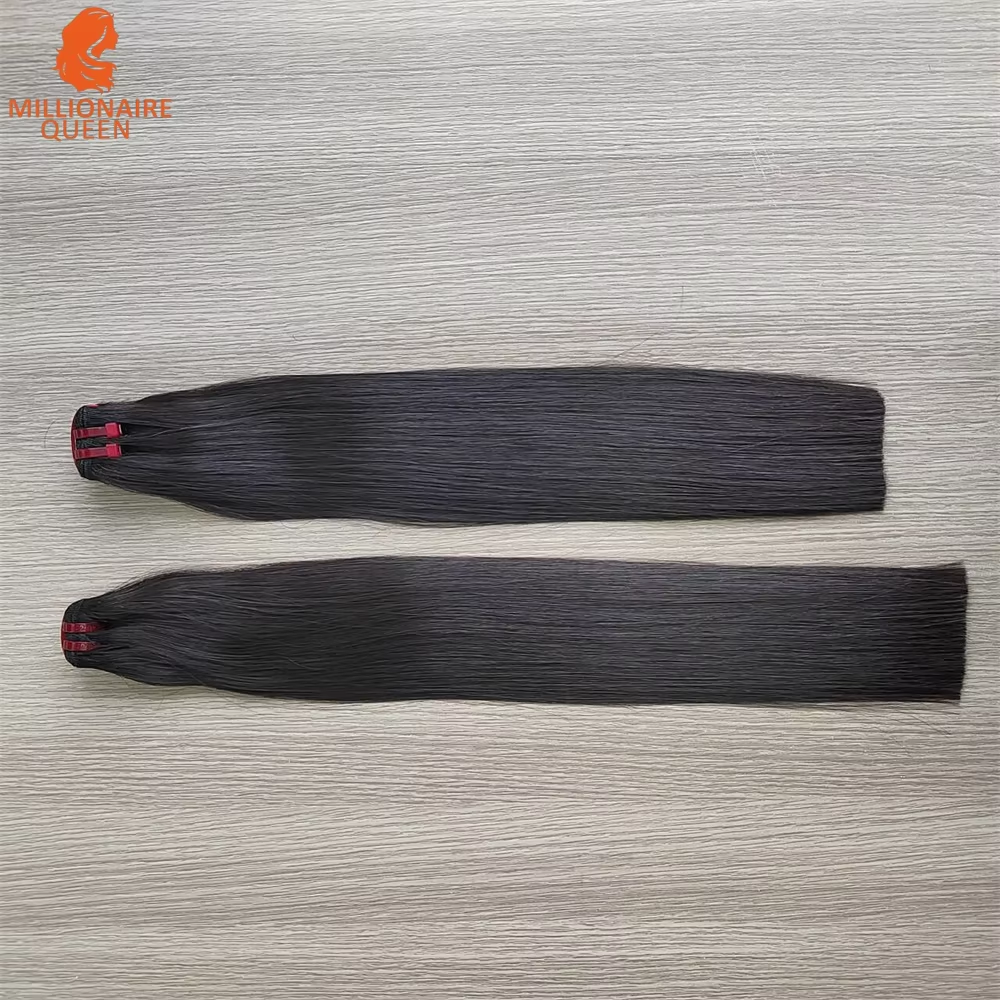 20A Super Double Drawn Virgin Straight Weaving Bundles Raw Human Hair Vietnamese Unprocessed Hair Extensions Millionaire Queen - Image 5