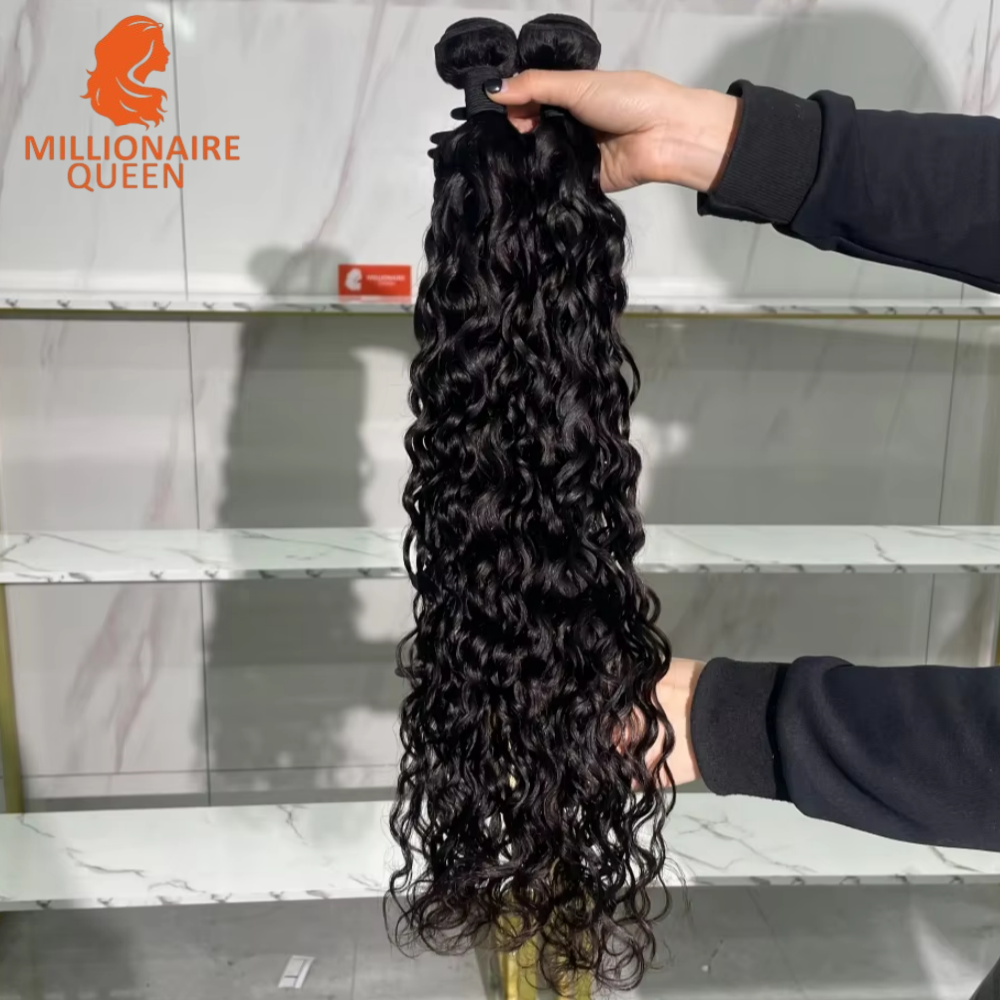 12A Ocean Wave Bundles 100% Virgin Human Hair Quality Double Drawn Vietnamese Hairs Extensions On Clearance Millionaire Queen - Image 3