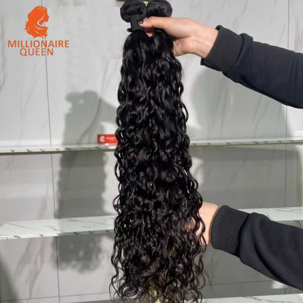 12A Ocean Wave Bundles 100% Virgin Human Hair Quality Double Drawn Vietnamese Hairs Extensions On Clearance Millionaire Queen - Image 4