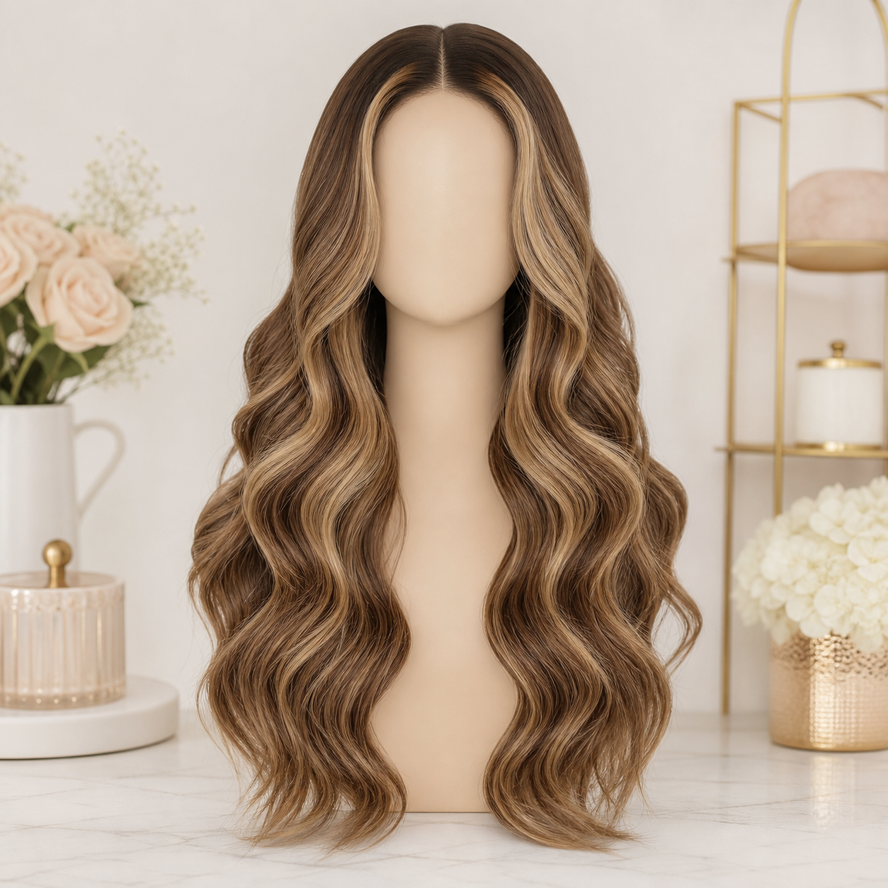 Highlight wig style